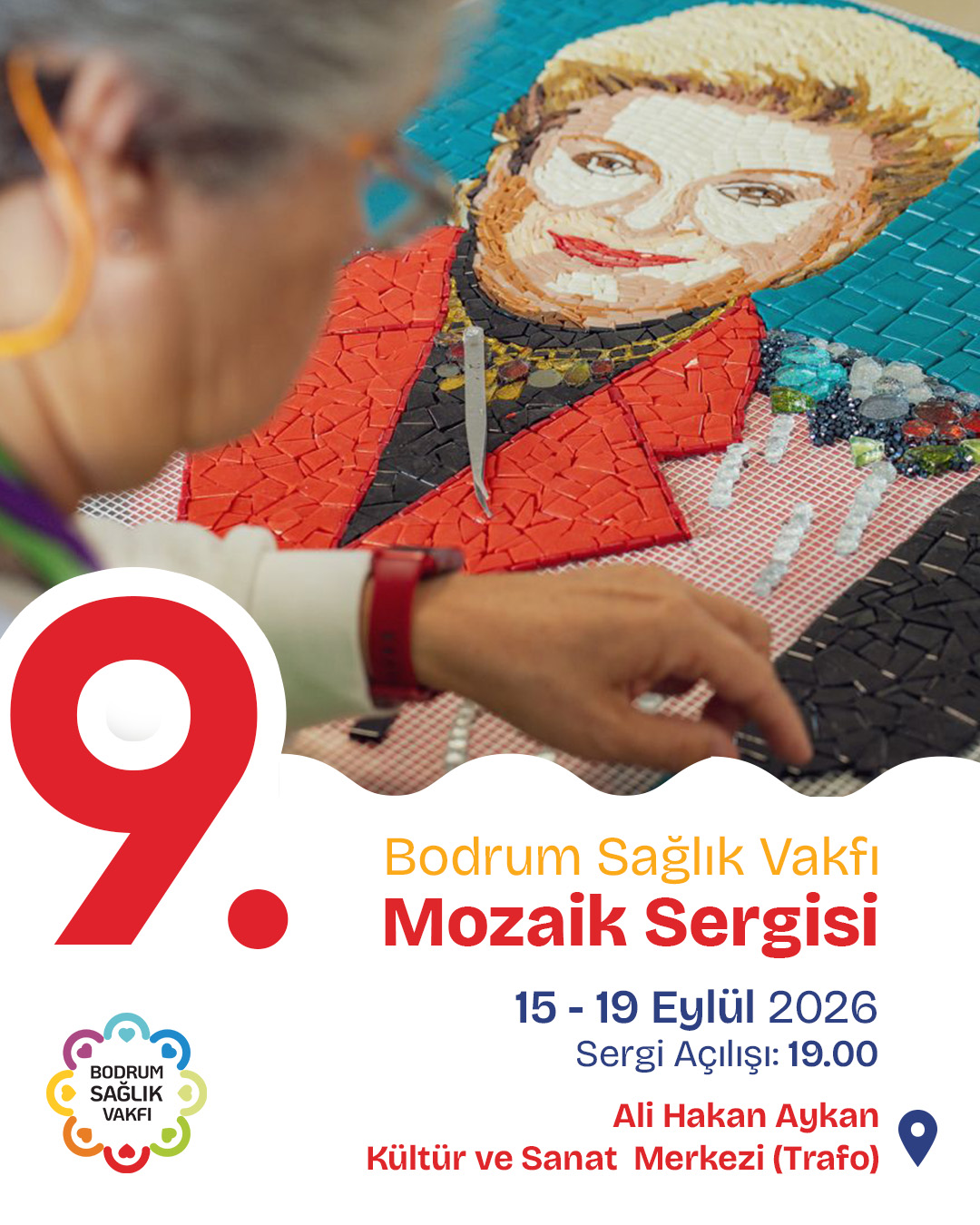 Bodrum Sağlık Vakfı - Mozaik Sergisi