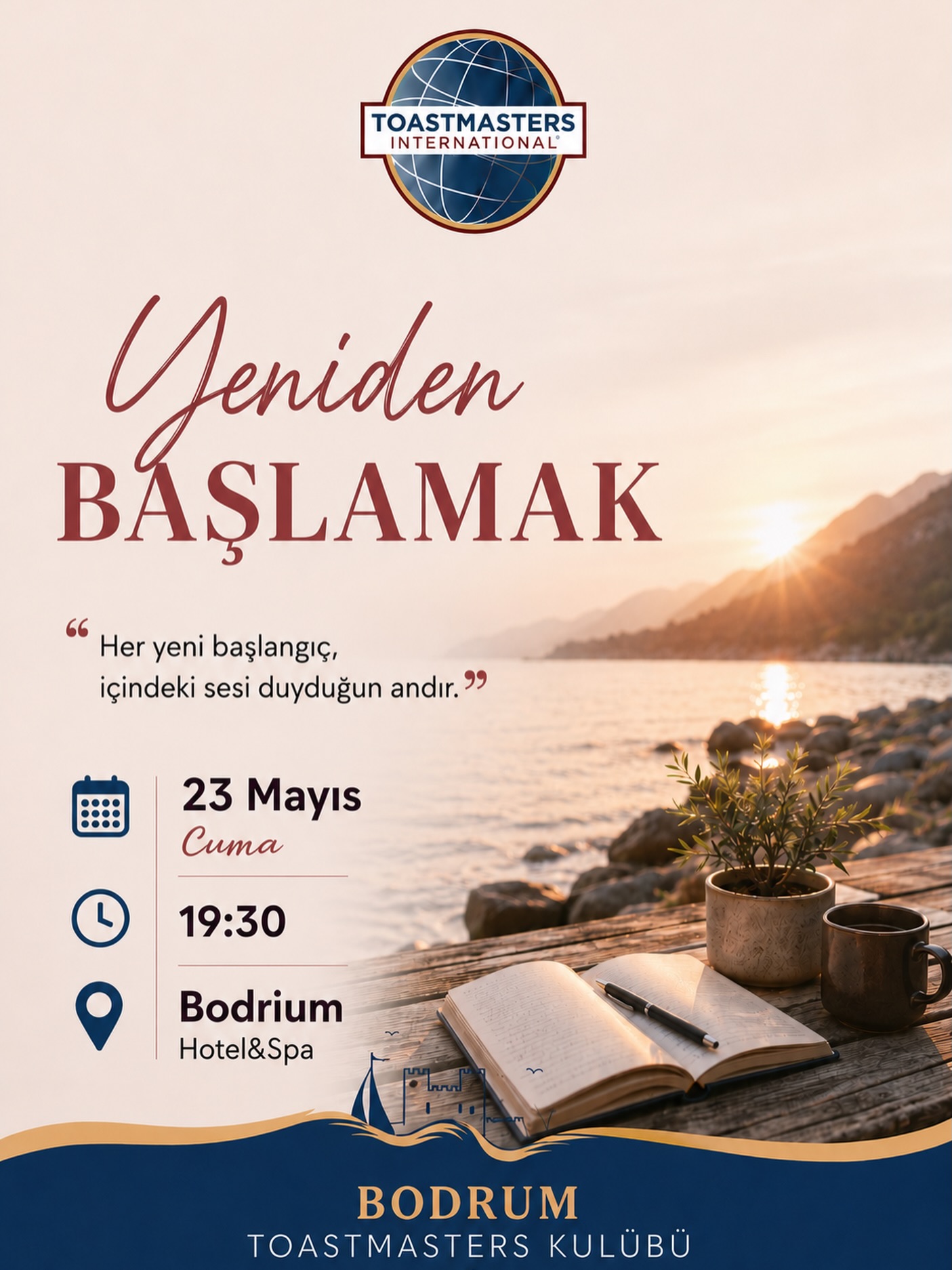 Yeniden Başlamak Etkinlik afişi