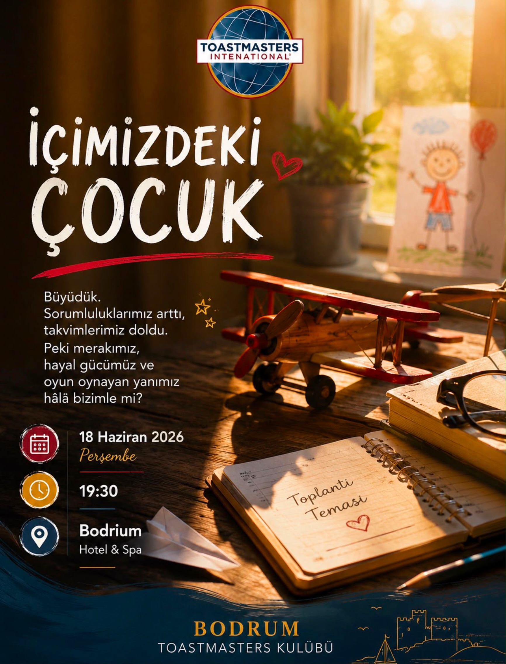 İçimizdeki Çocuk — Toplantı Etkinlik afişi