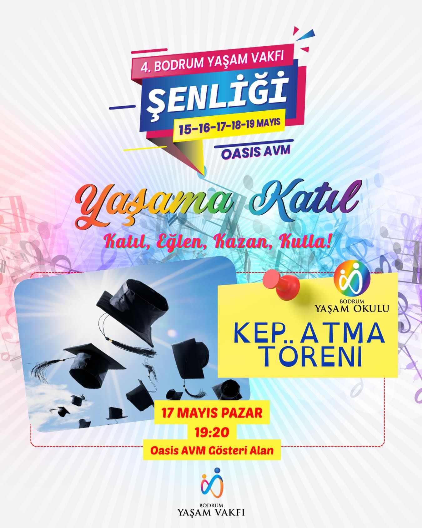 Kep Atma Töreni Etkinlik afişi