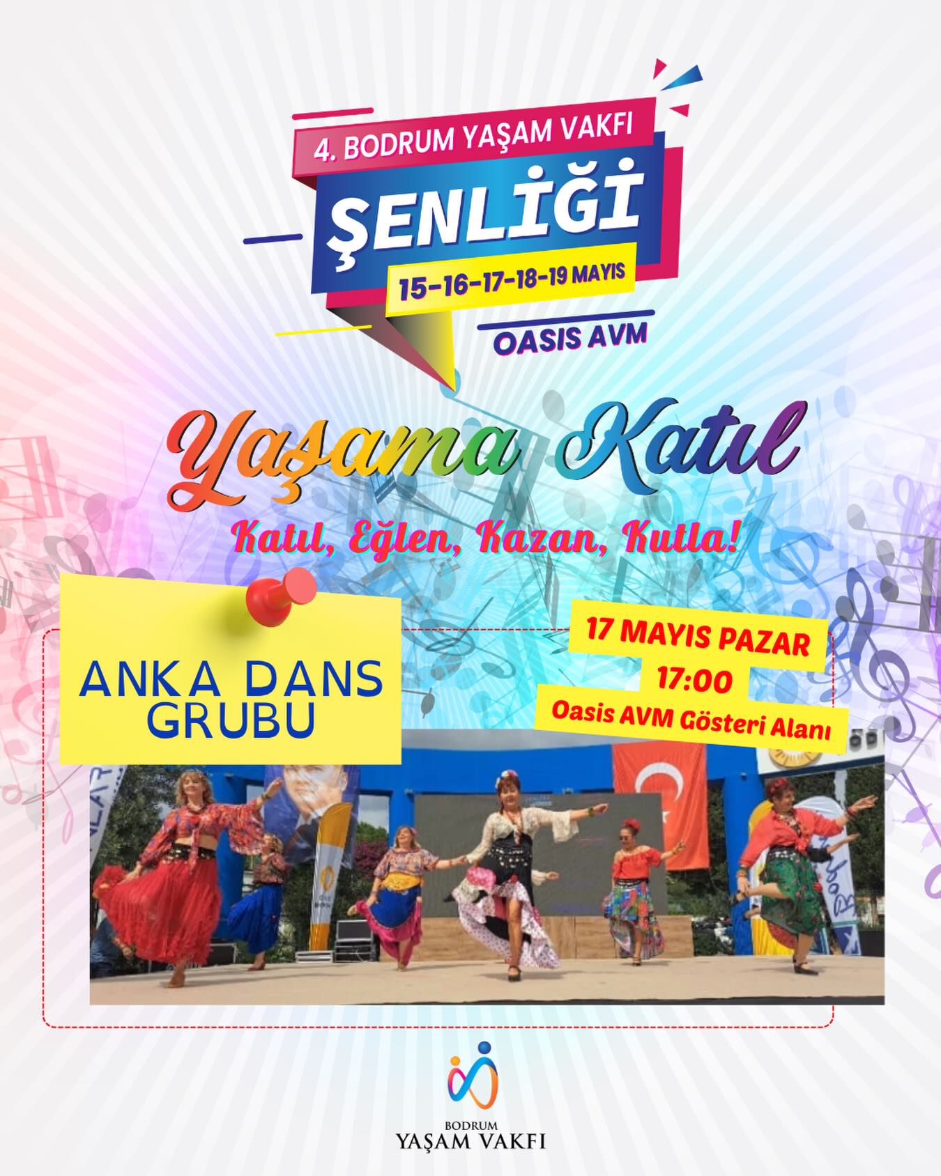 Anka Dans Grubu — Bodrum Yaşam Vakfı Şenliği Etkinlik afişi