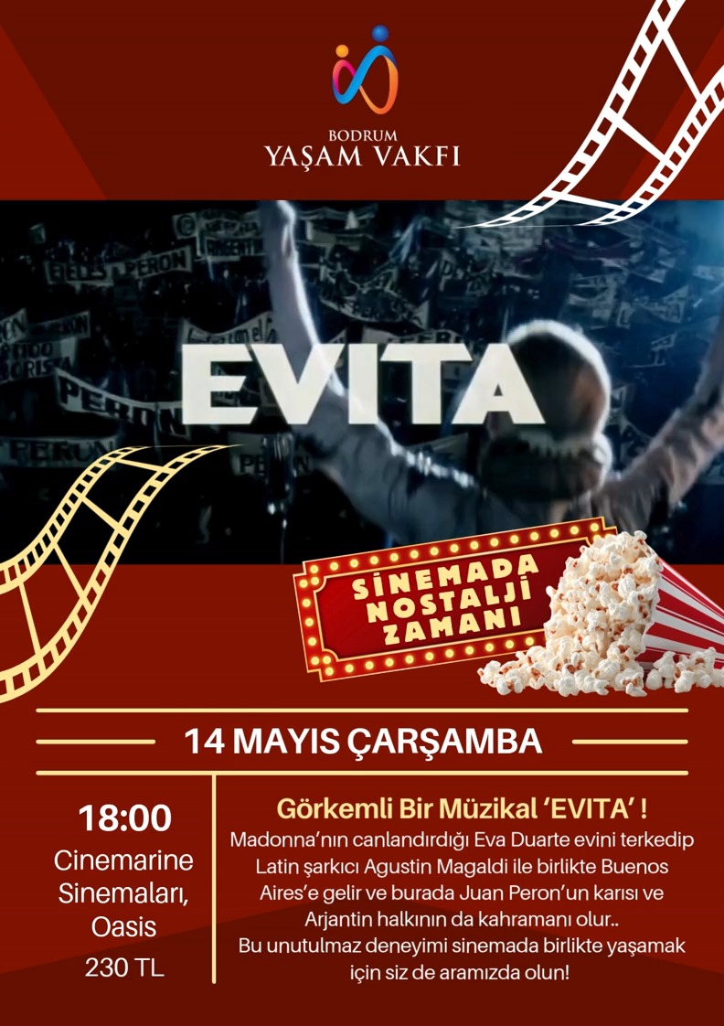 Evita — Sinema Gösterimi Etkinlik afişi