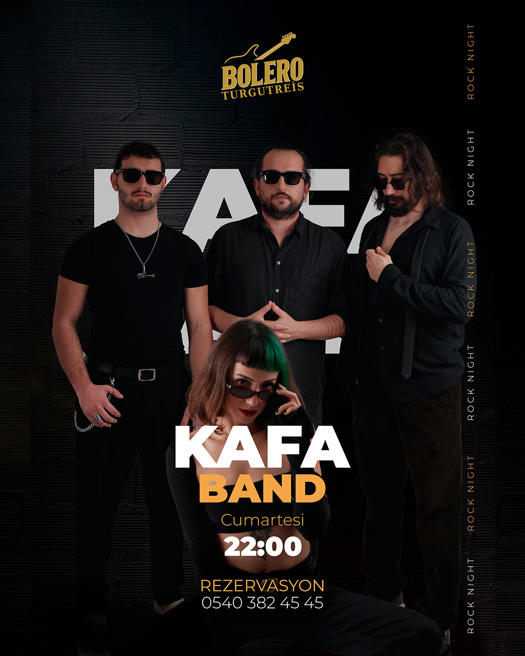 Kafa Band — Canlı Müzik Etkinlik afişi