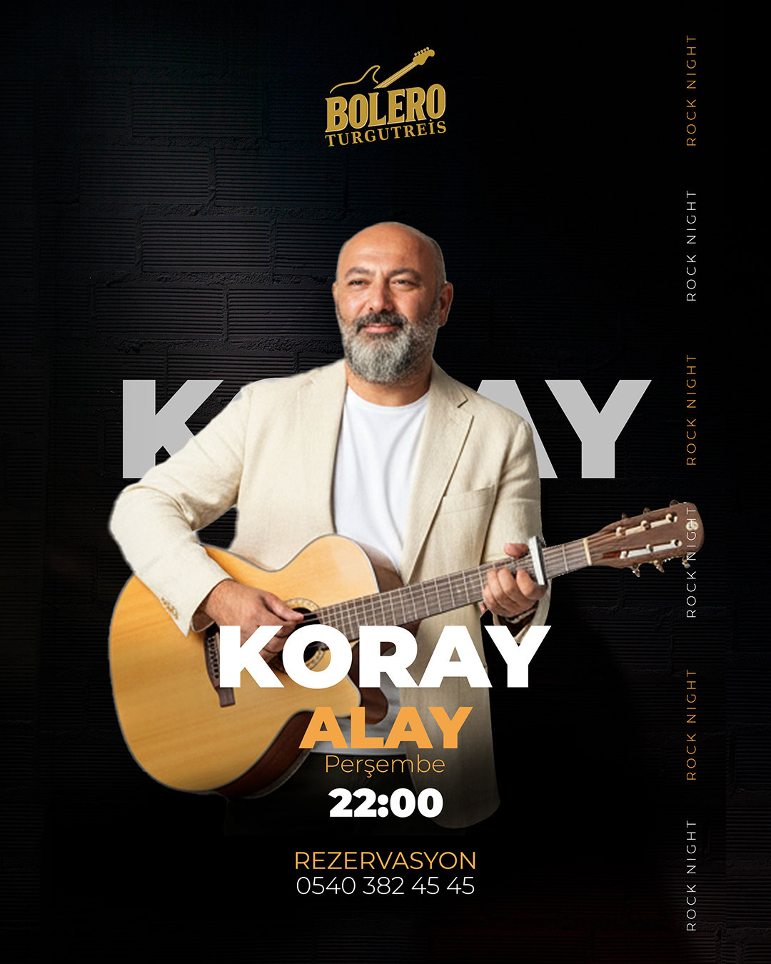 Koray Alay Etkinlik afişi