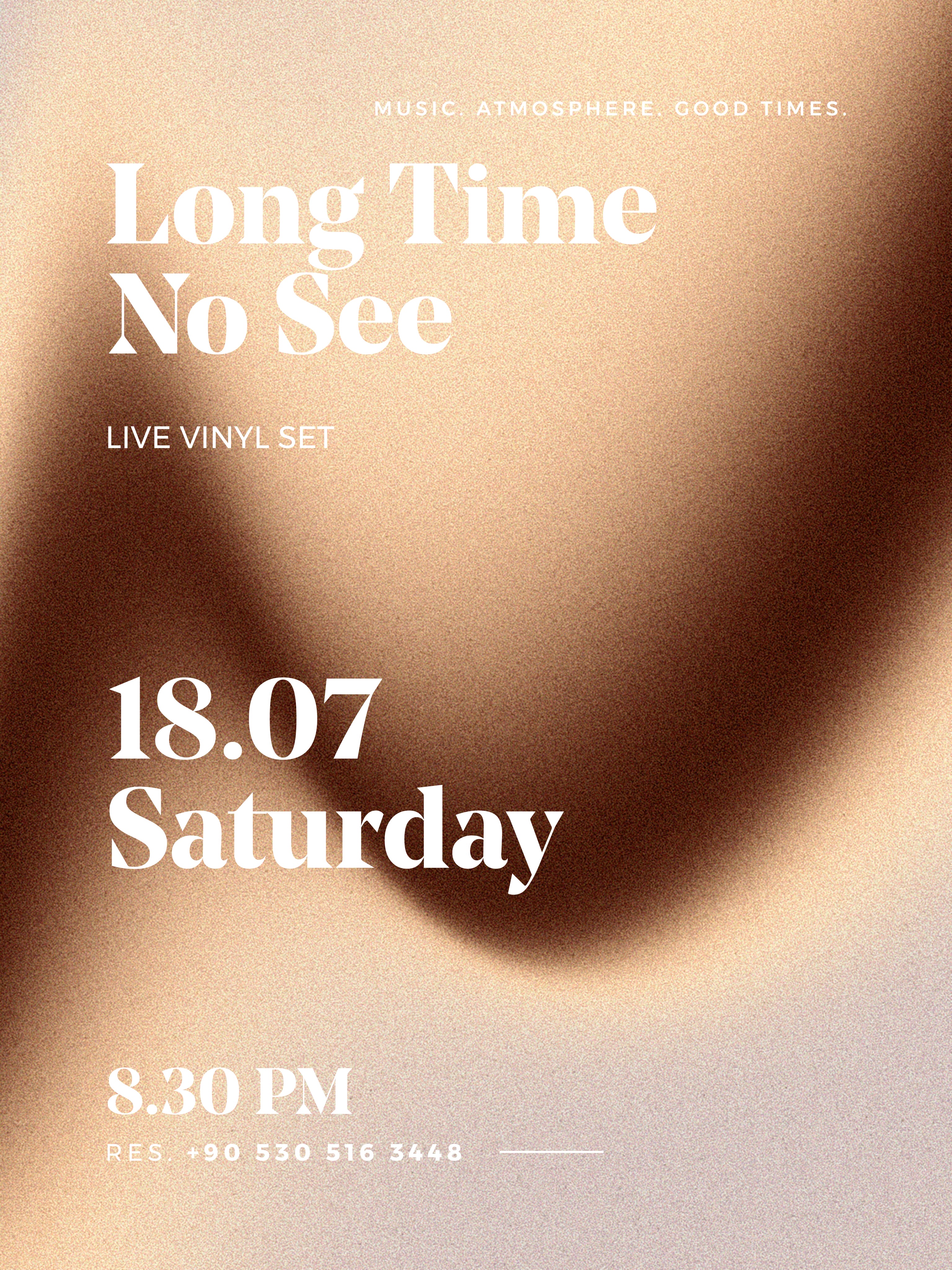 Long Time No See — Live Vinyl Set Etkinlik afişi