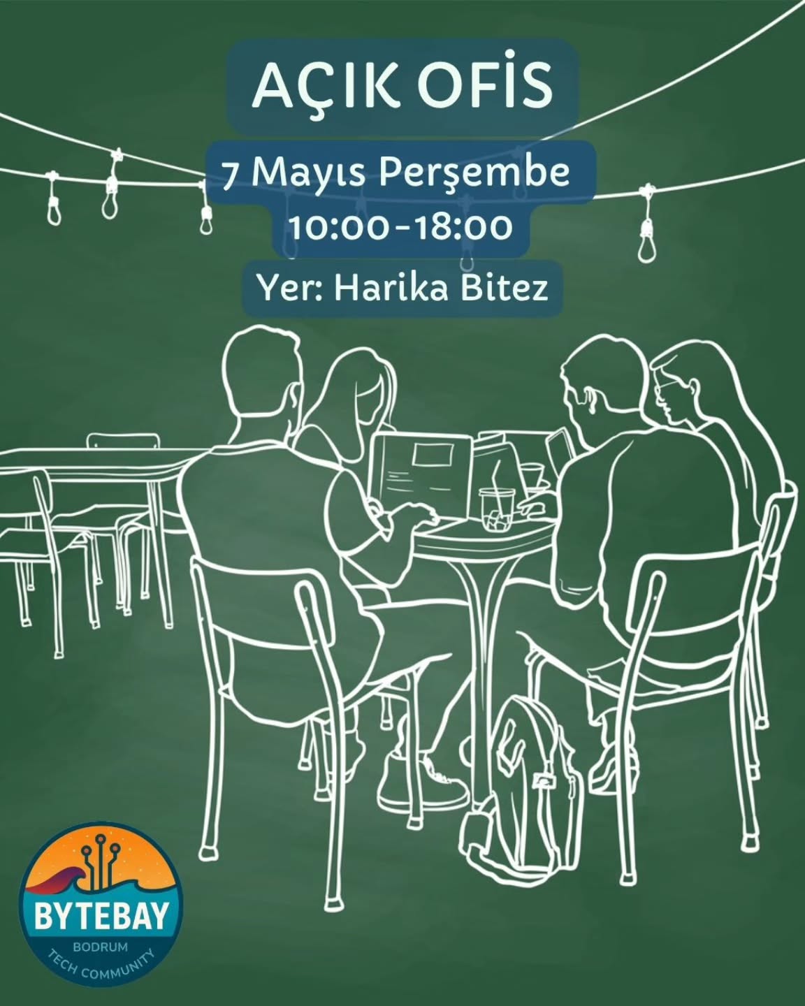 Açık Ofis Etkinlik afişi