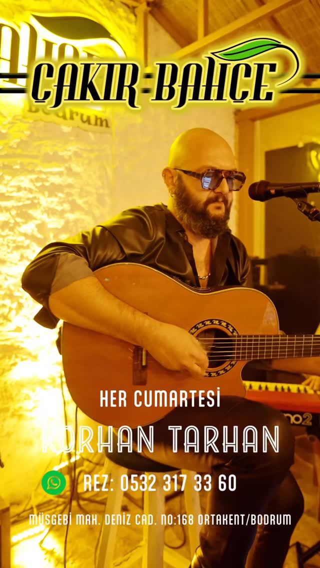 Korhan Tarhan – Canlı Müzik Etkinlik afişi