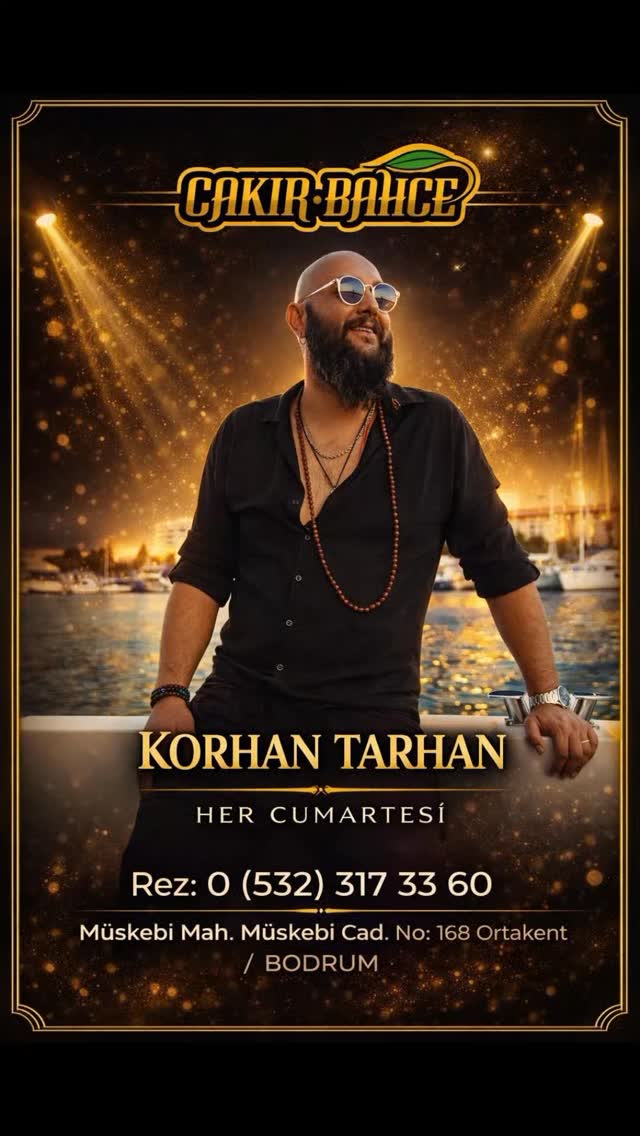 Korhan Tarhan - Her Cumartesi Etkinlik afişi