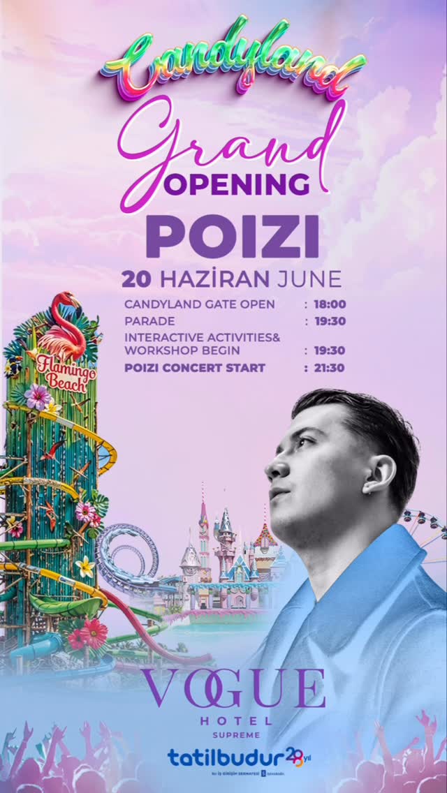 Poizi – Grand Opening Etkinlik afişi