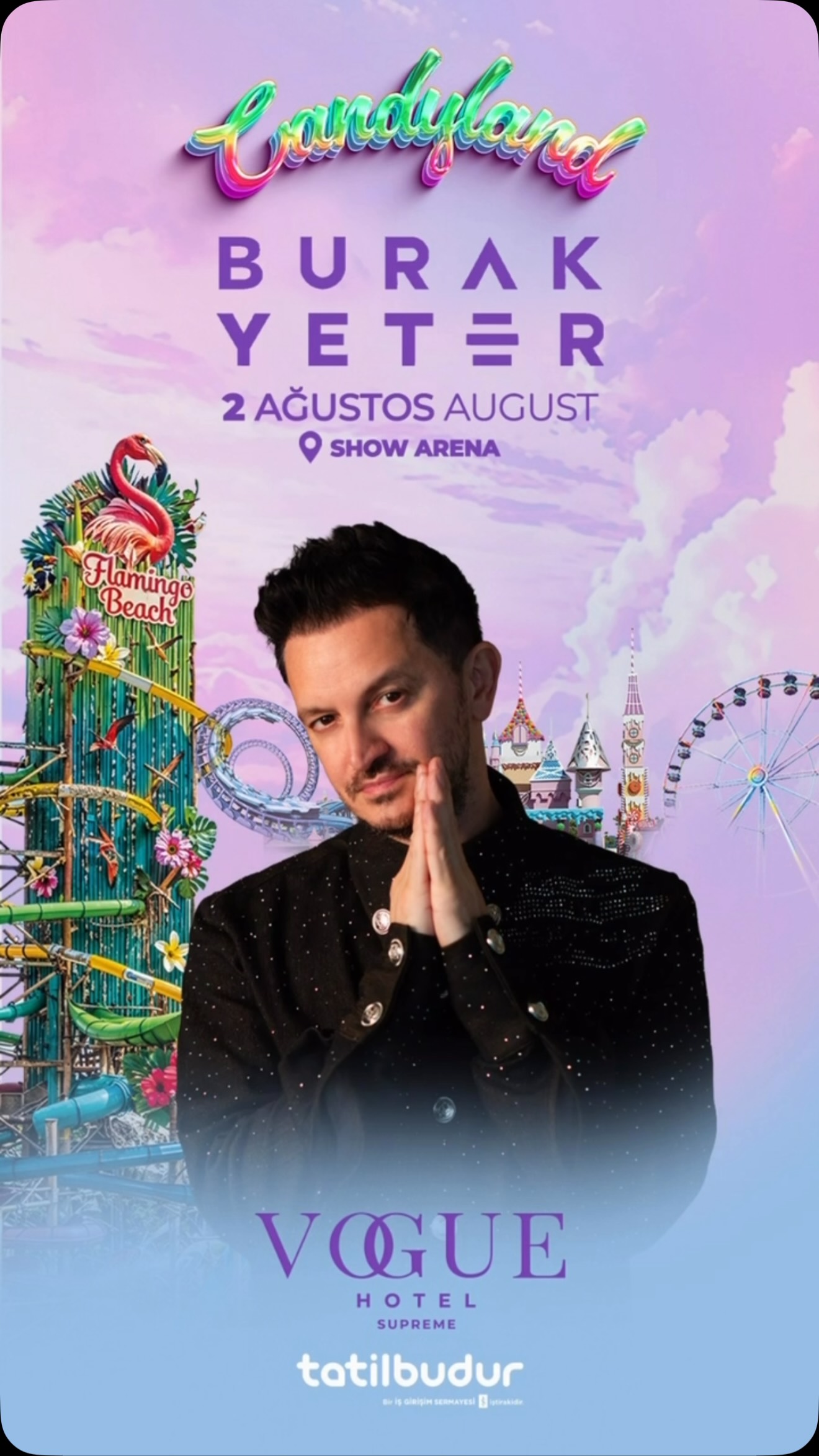 Burak Yeter Etkinlik afişi