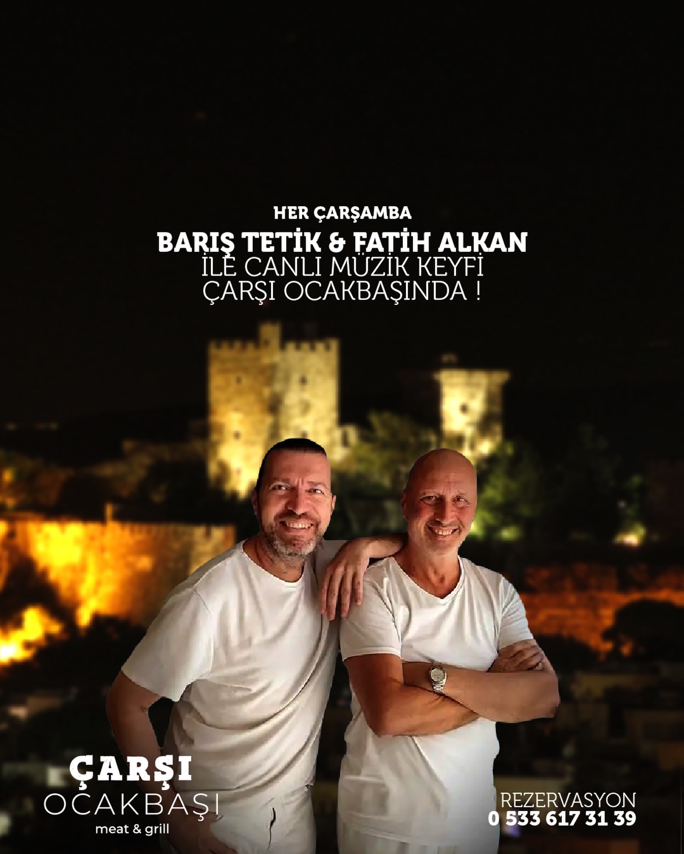 Barış Tetik & Fatih Alkan — Canlı Müzik Etkinlik afişi