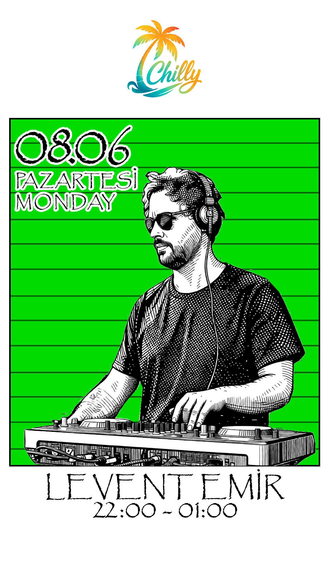 Levent Emir - DJ Set Etkinlik afişi
