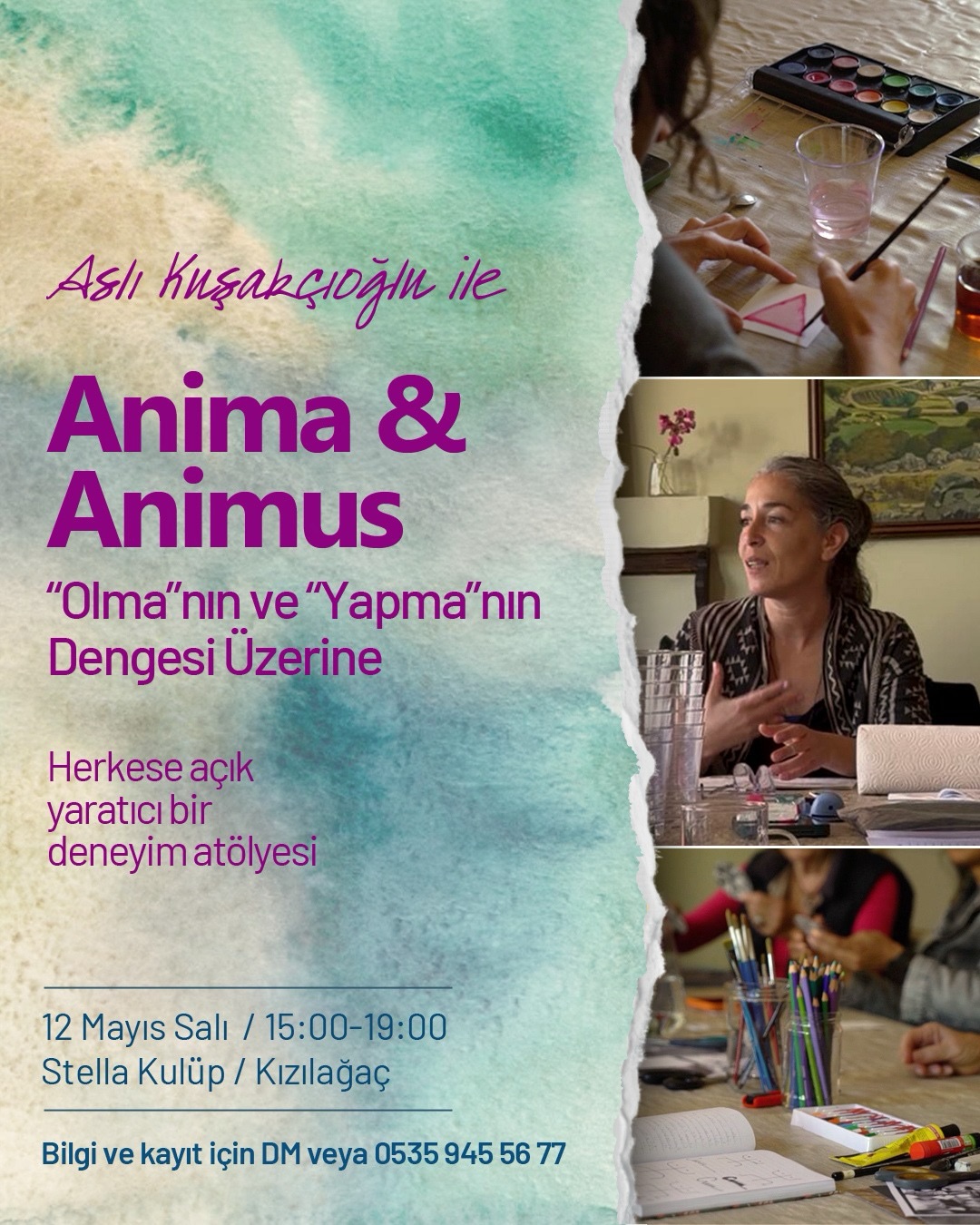 Aslı Kuşakçıoğlu ile Anima & Animus Etkinlik afişi