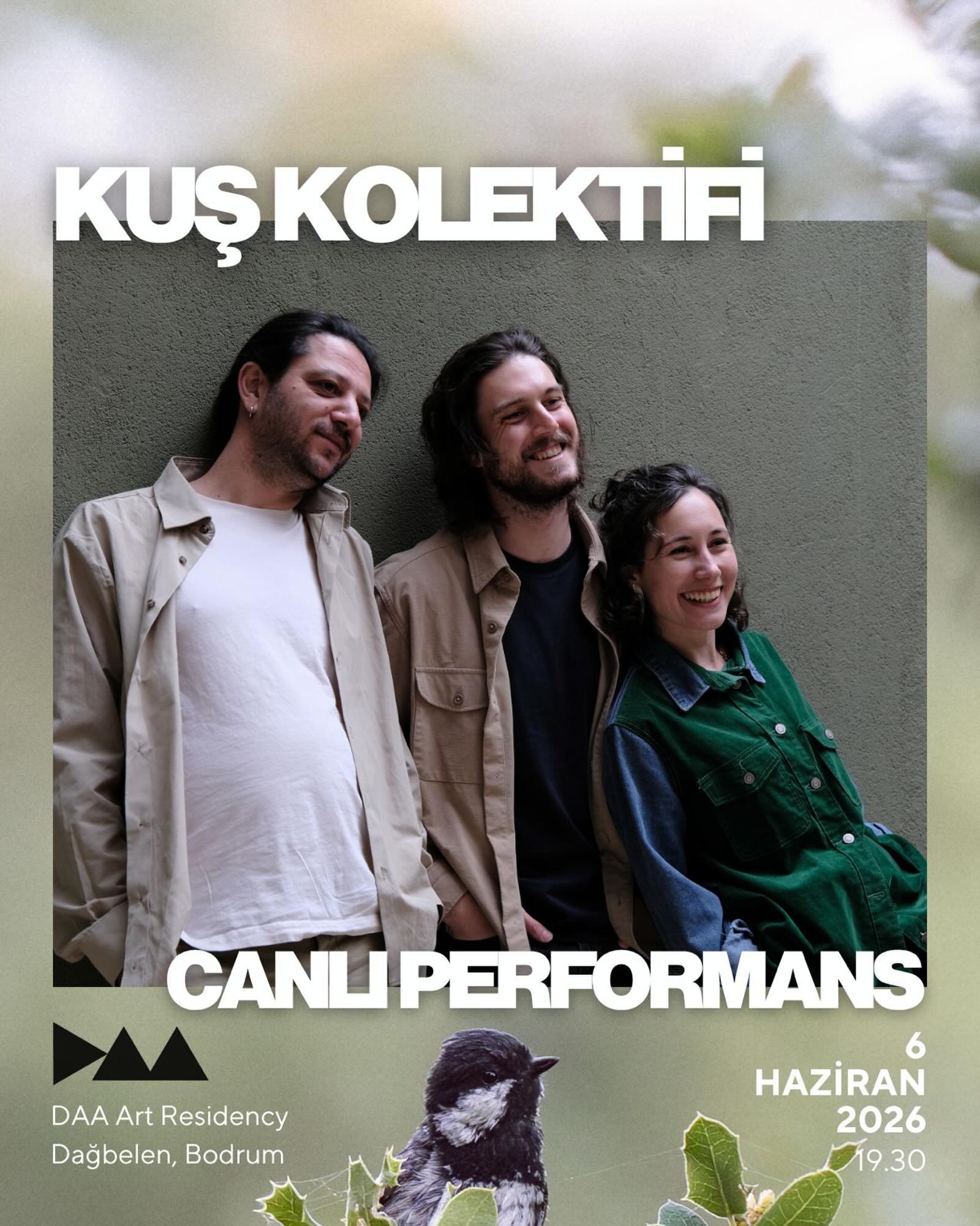DAA’da Bahar — Kuş Kolektifi Canlı Performans Etkinlik afişi