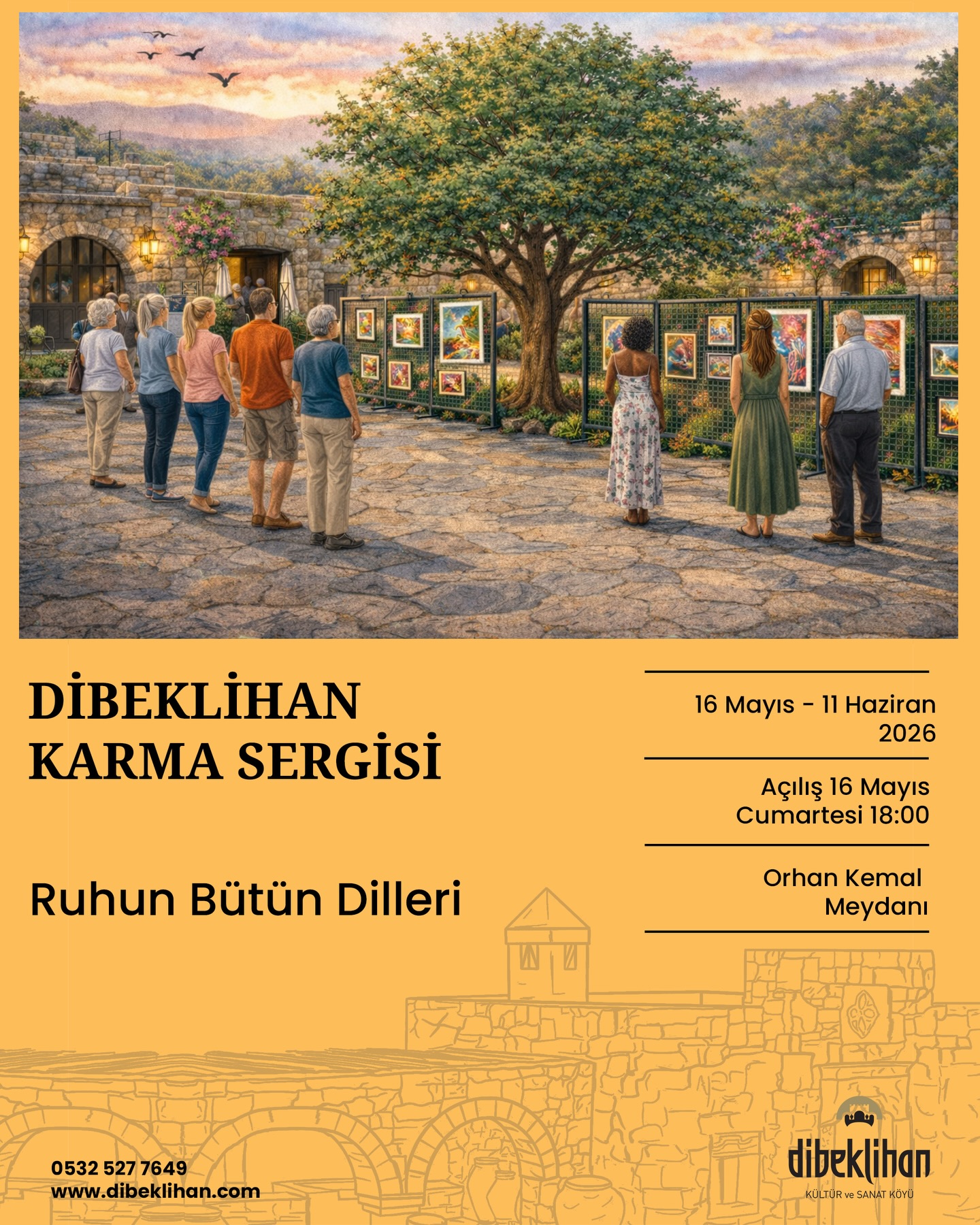 Karma Sergisi — Ruhun Bütün Dilleri Etkinlik afişi