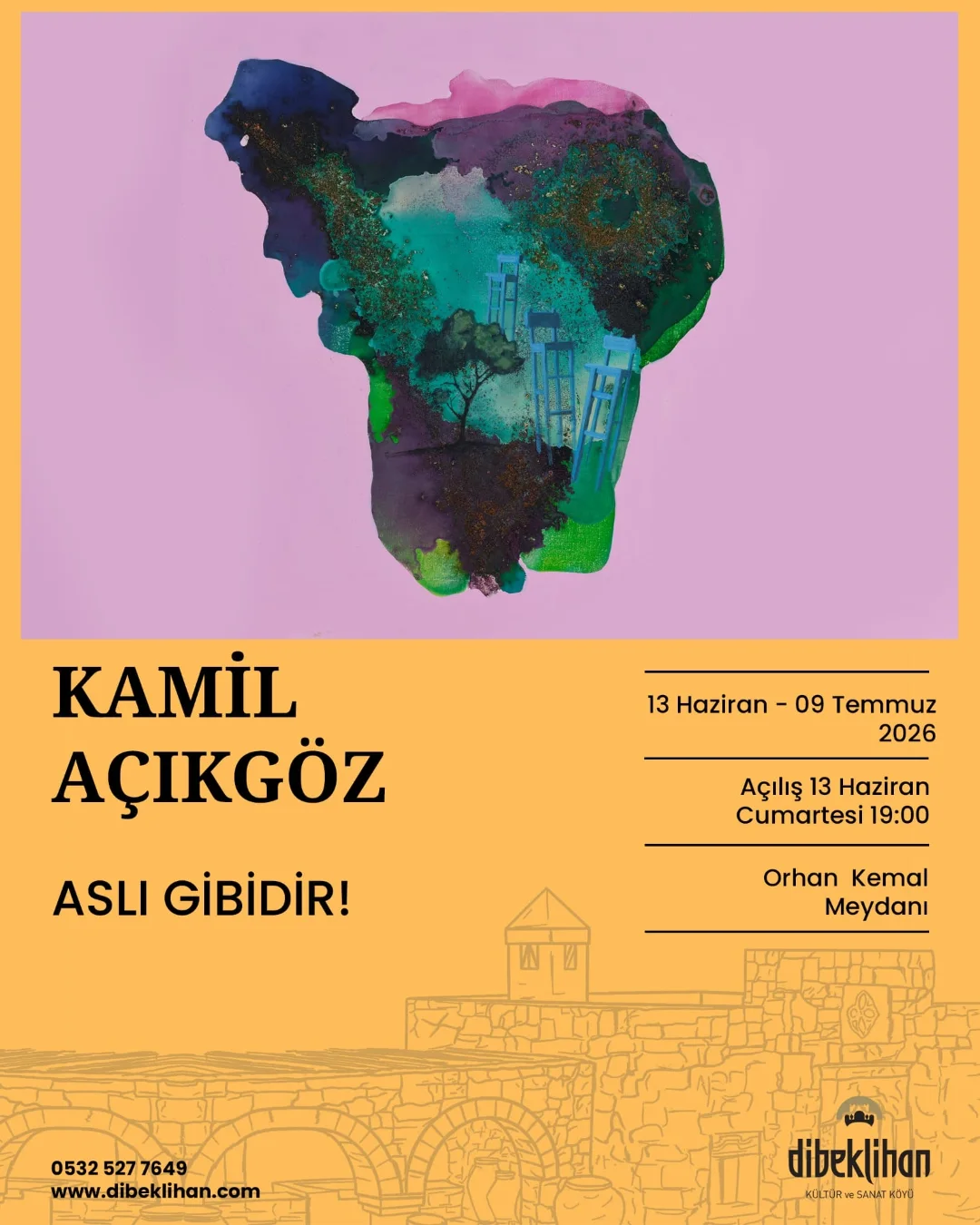 Kamil Açıkgöz — Aslı Gibidir! Etkinlik afişi