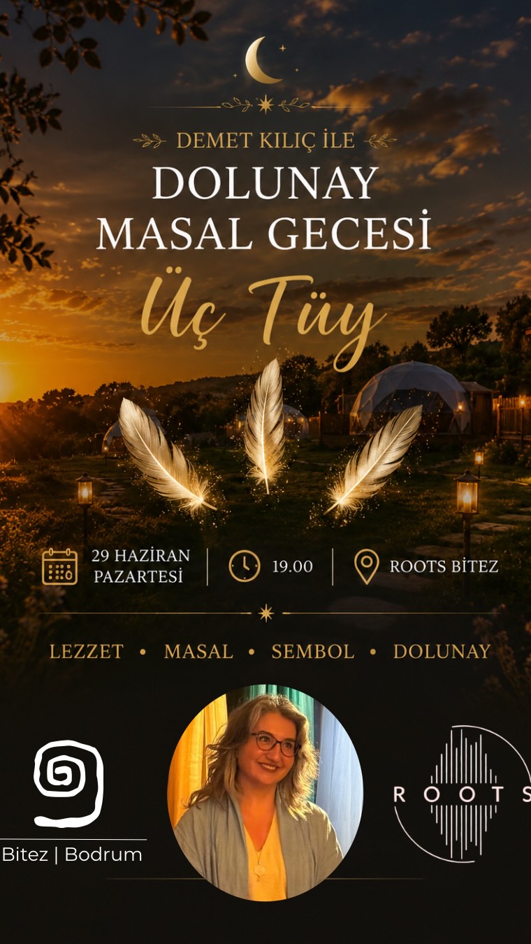 Demet Kılıç — Dolunay Masal Gecesi Etkinlik afişi