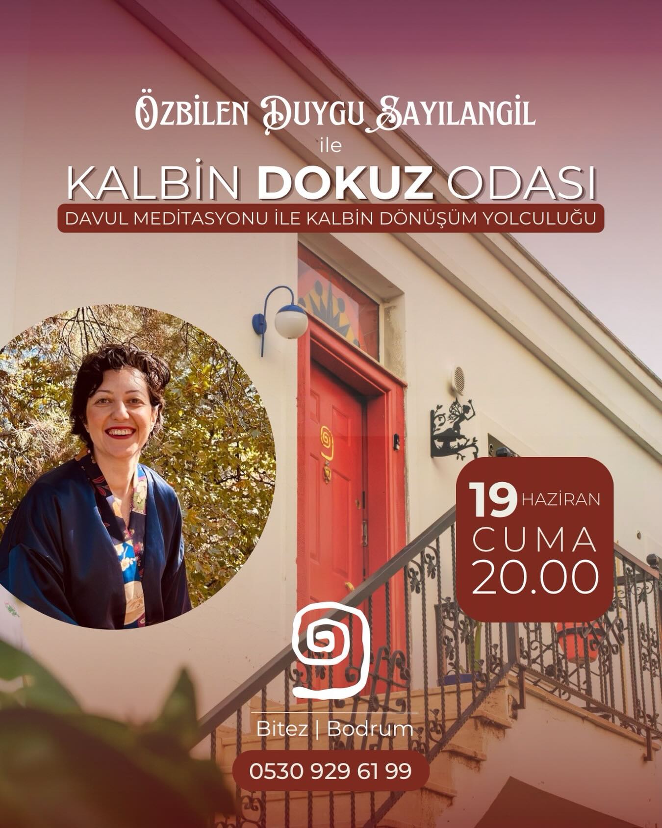 Davul Meditasyonu — Kalbin Dokuz Odası Etkinlik afişi
