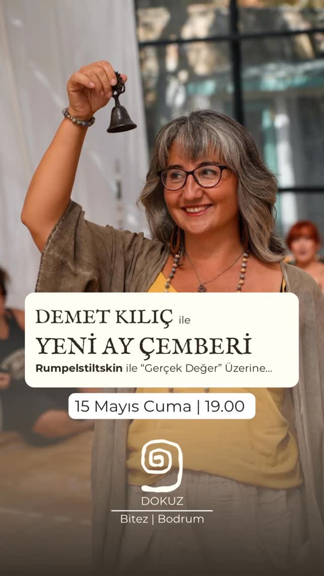 Demet Kılıç — Yeni Ay Masal Çemberi Etkinlik afişi