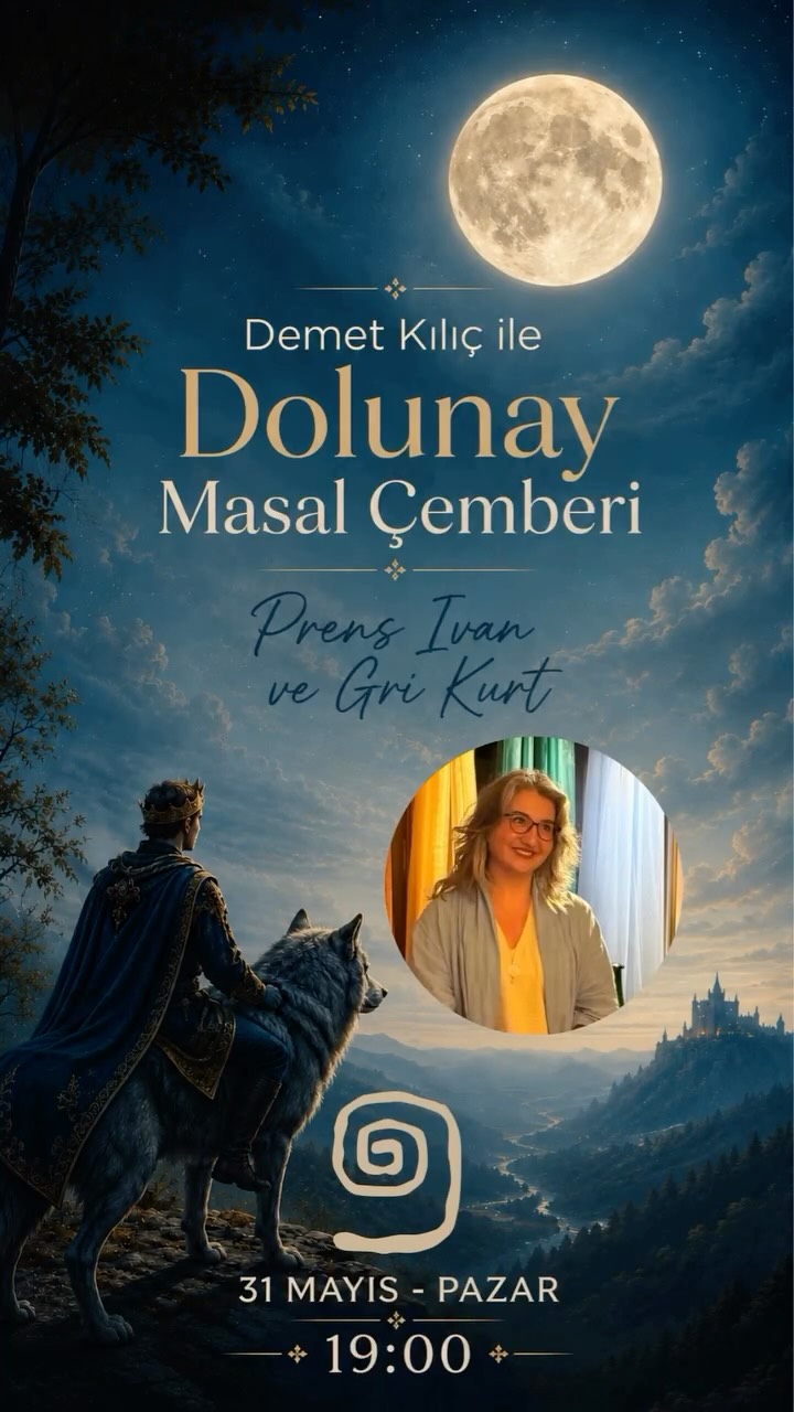 Demet Kılıç - Dolunay Masal Çemberi Etkinlik afişi