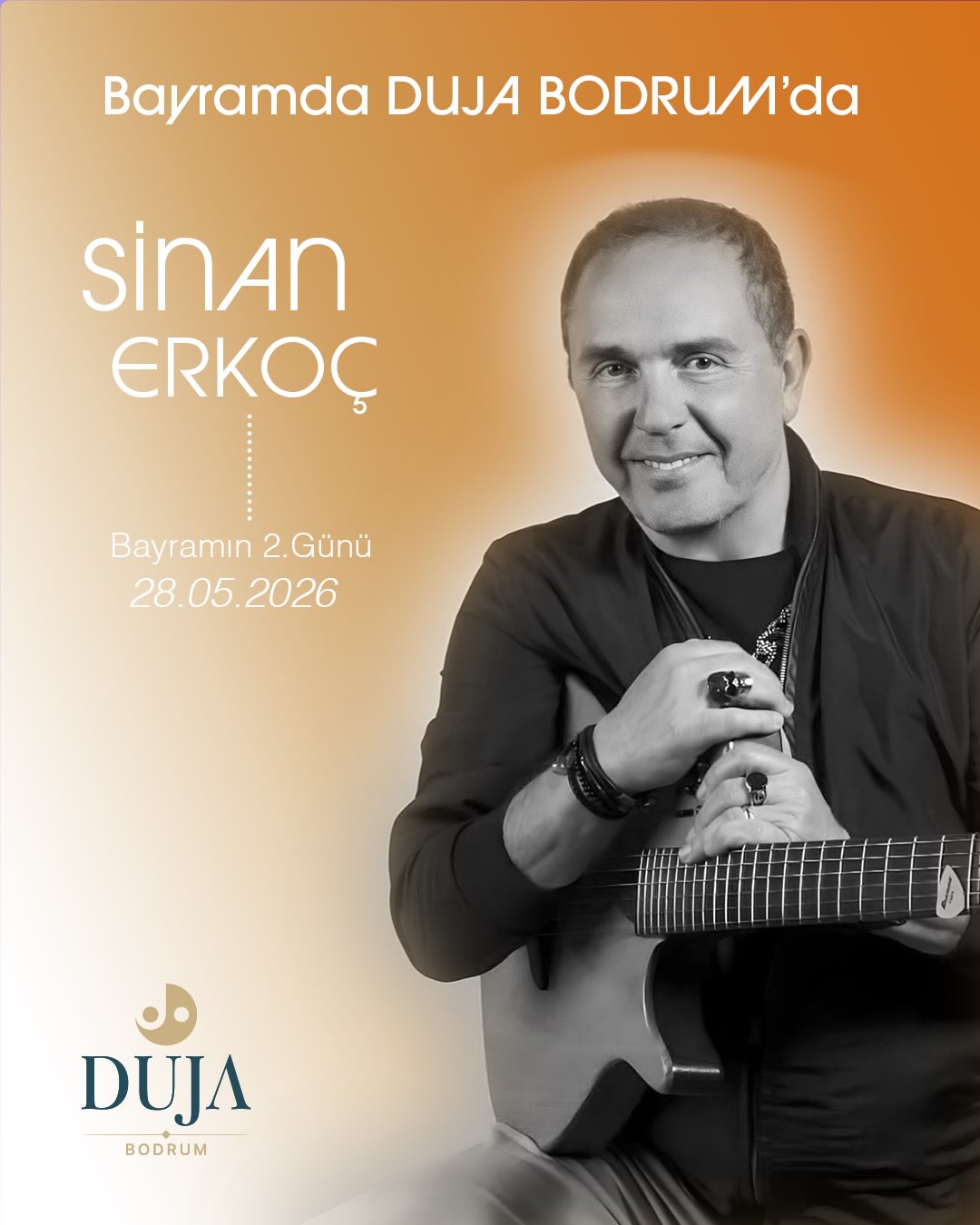 Sinan Erkoç Etkinlik afişi