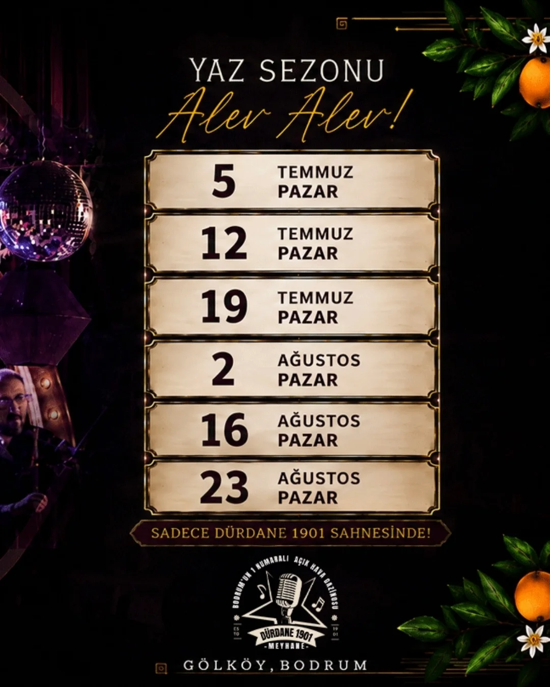 Kobra Murat — Alev Alev Roman Show Etkinlik afişi
