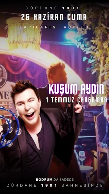 Kuşum Aydın — Sezon Açılışı Etkinlik afişi