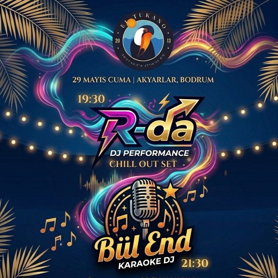 Bül End — Karaoke DJ Etkinlik afişi
