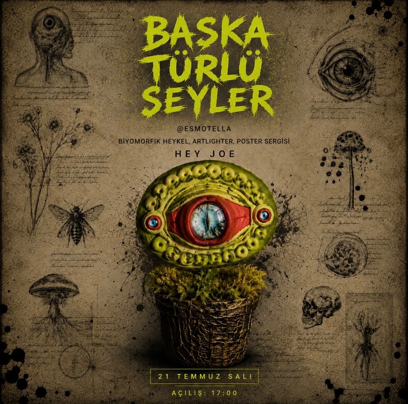 Başka Türlü Şeyler — Biyomorfik Heykel ve Poster Sergisi