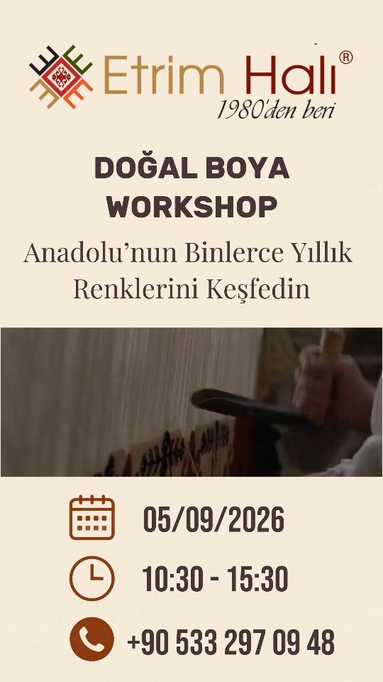 Doğal Boya Workshop