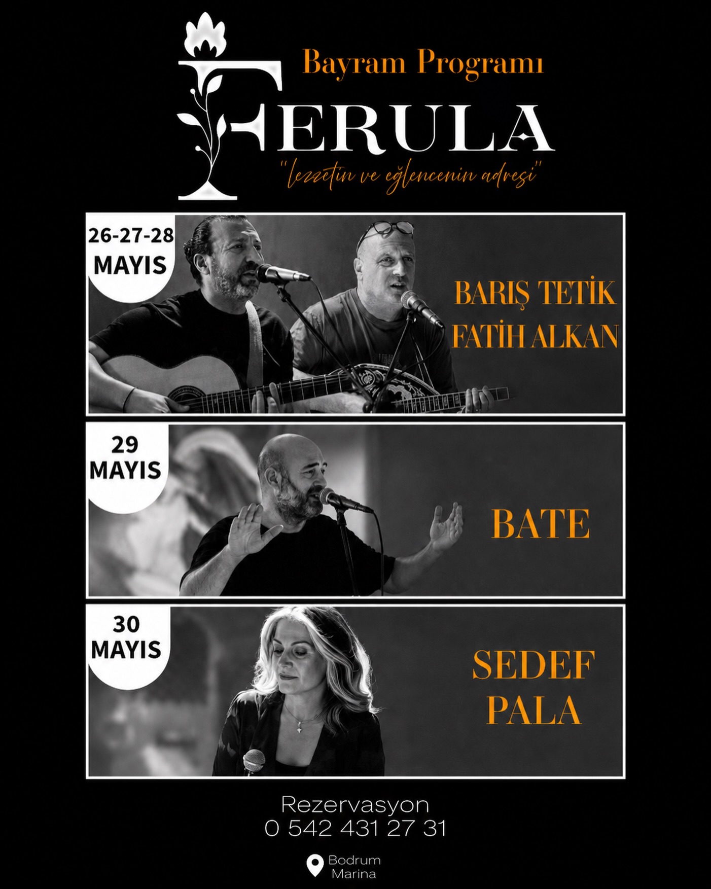 Sedef Pala — Ferula Etkinlik afişi