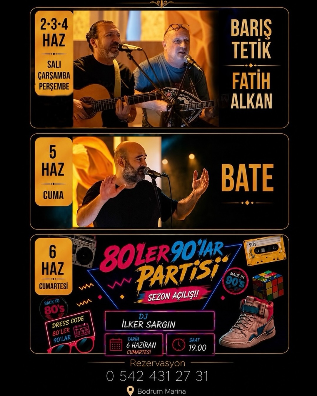 Barış Tetik & Fatih Alkan — Ferula Etkinlik afişi