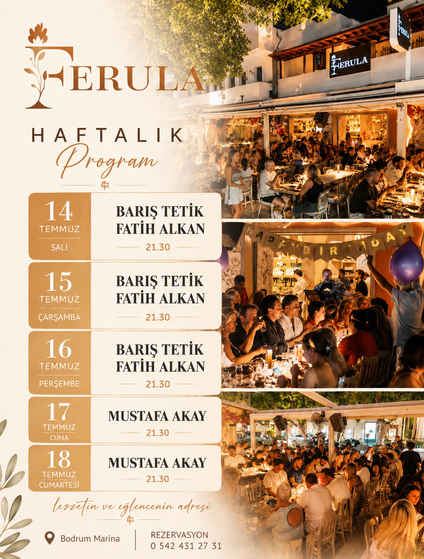 Barış Tetik & Fatih Alkan Etkinlik afişi