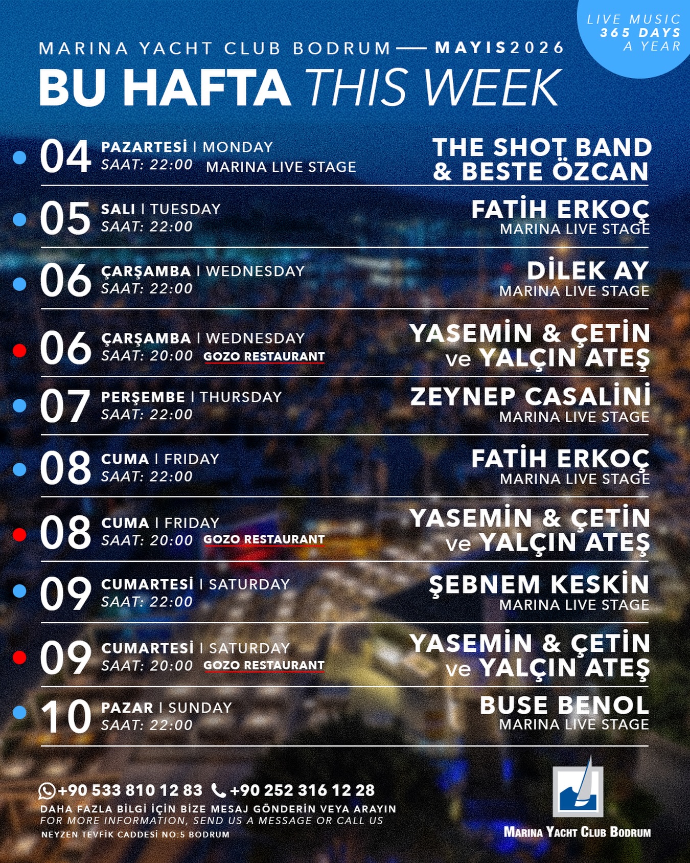 Fatih Erkoç Etkinlik afişi