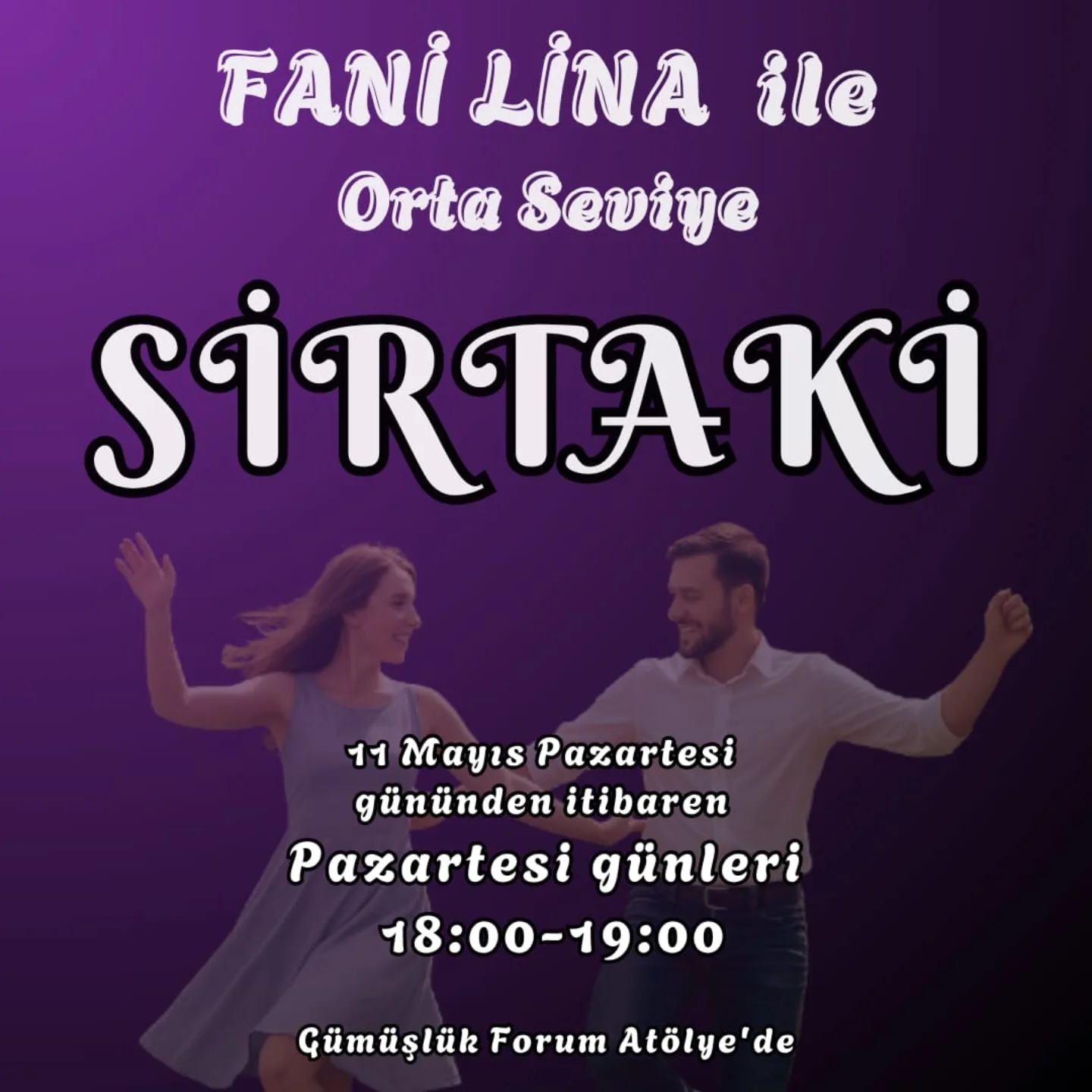 Sirtaki — Fani Lina (Orta Seviye Dersleri) Etkinlik afişi