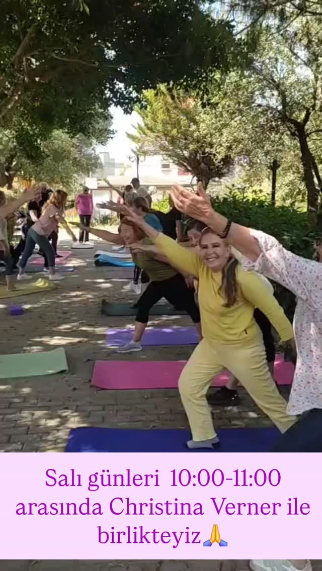 Mindful Fitness — Christina Verner Etkinlik afişi