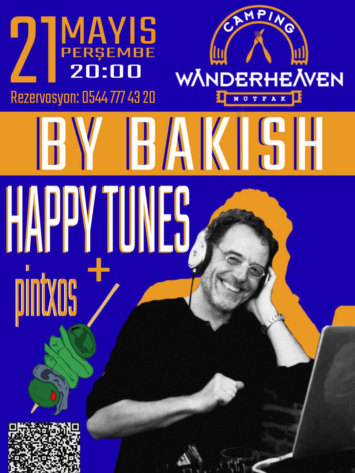 Bakish — Happy Tunes Etkinlik afişi