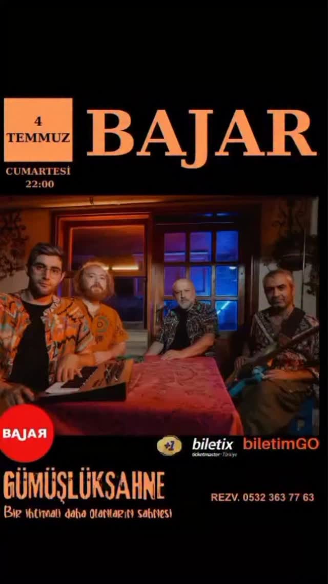 Bajar Etkinlik afişi