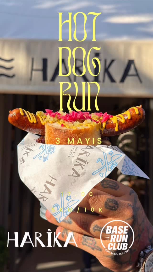 Base Run Club - Hot Dog Run Etkinlik afişi