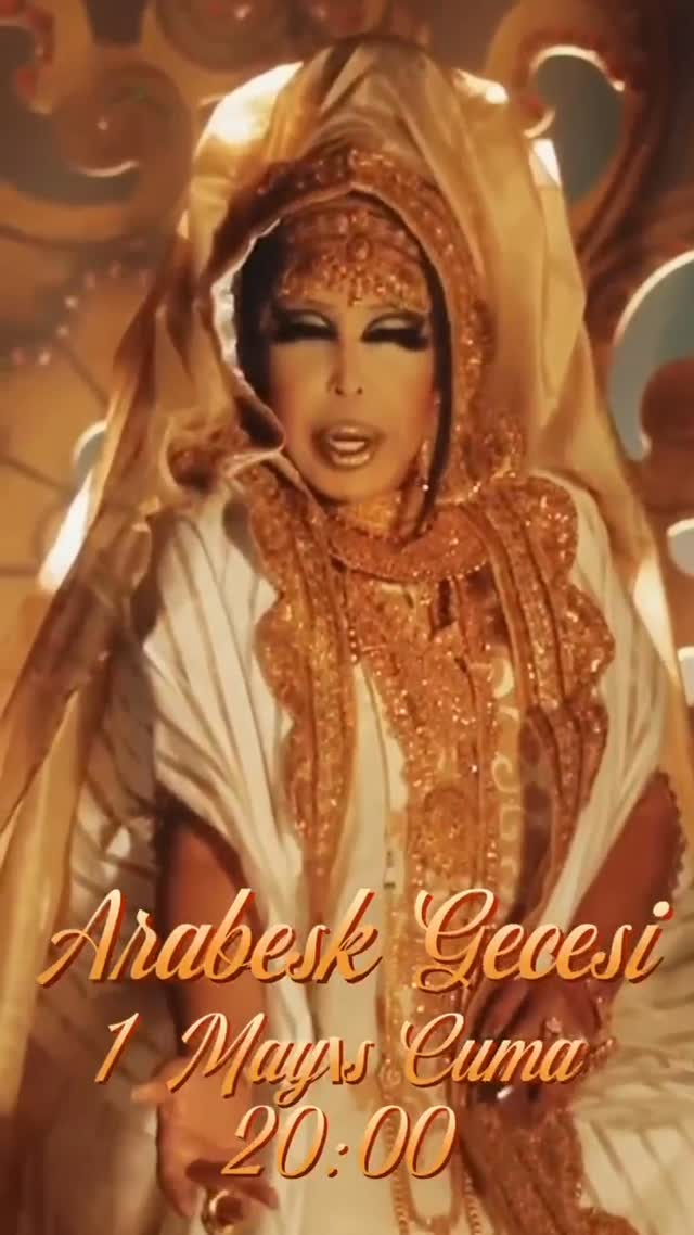 Arabesk Gecesi Etkinlik afişi