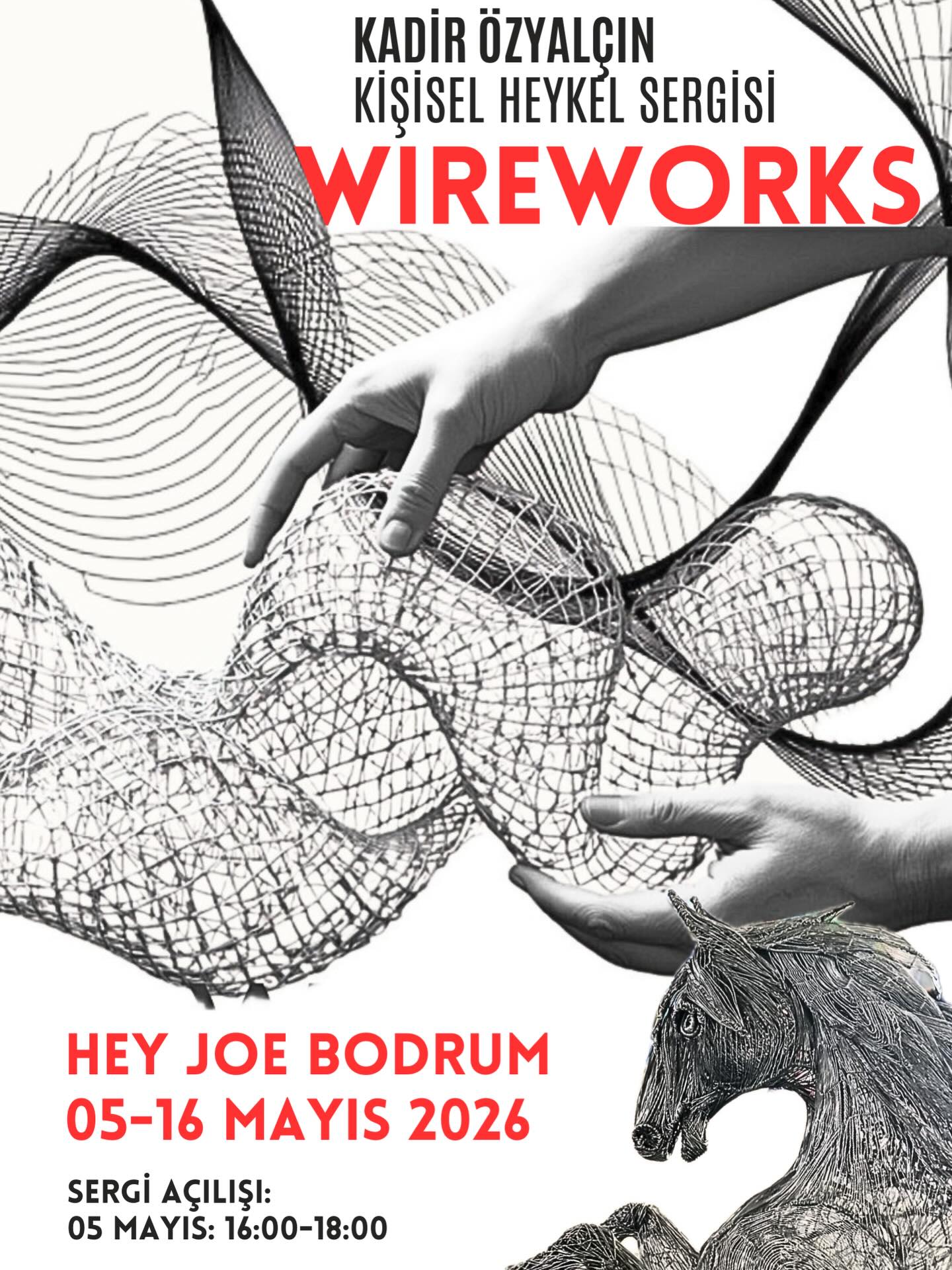 Kadir Özyalçın — Wireworks (Sergi Açılışı) Etkinlik afişi