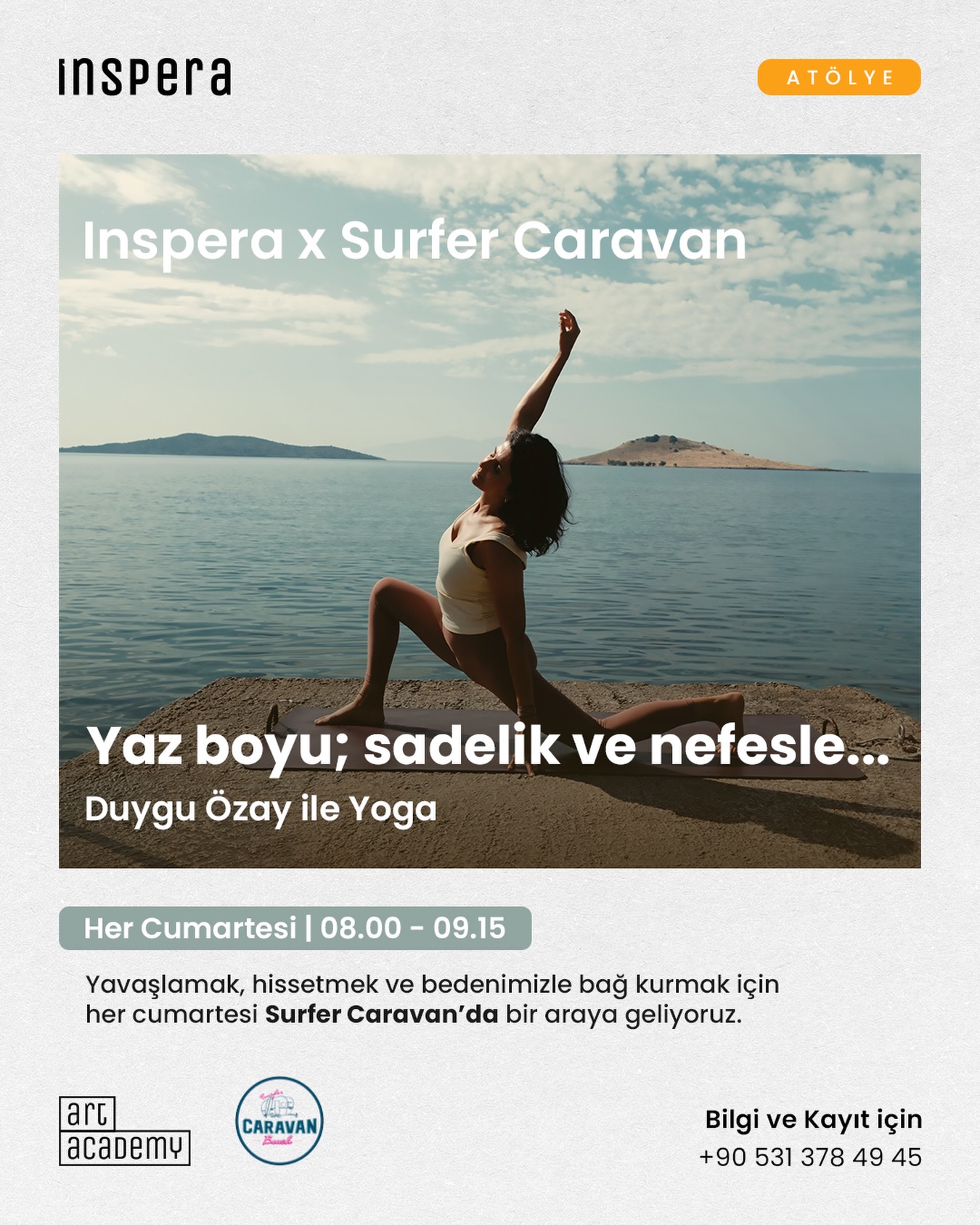 Duygu Özay — Mindful Yin & Yang Yoga Etkinlik afişi