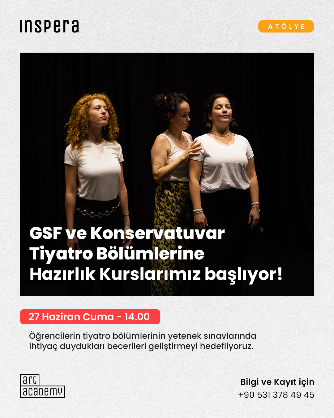 GSF ve Konservatuvar Tiyatro Hazırlık Kursu