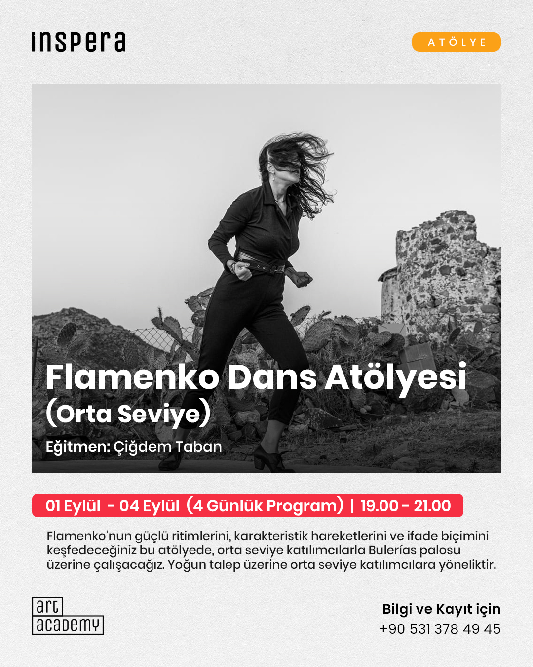 Çiğdem Taban - Flamenko Dans Atölyesi (Orta Seviye)