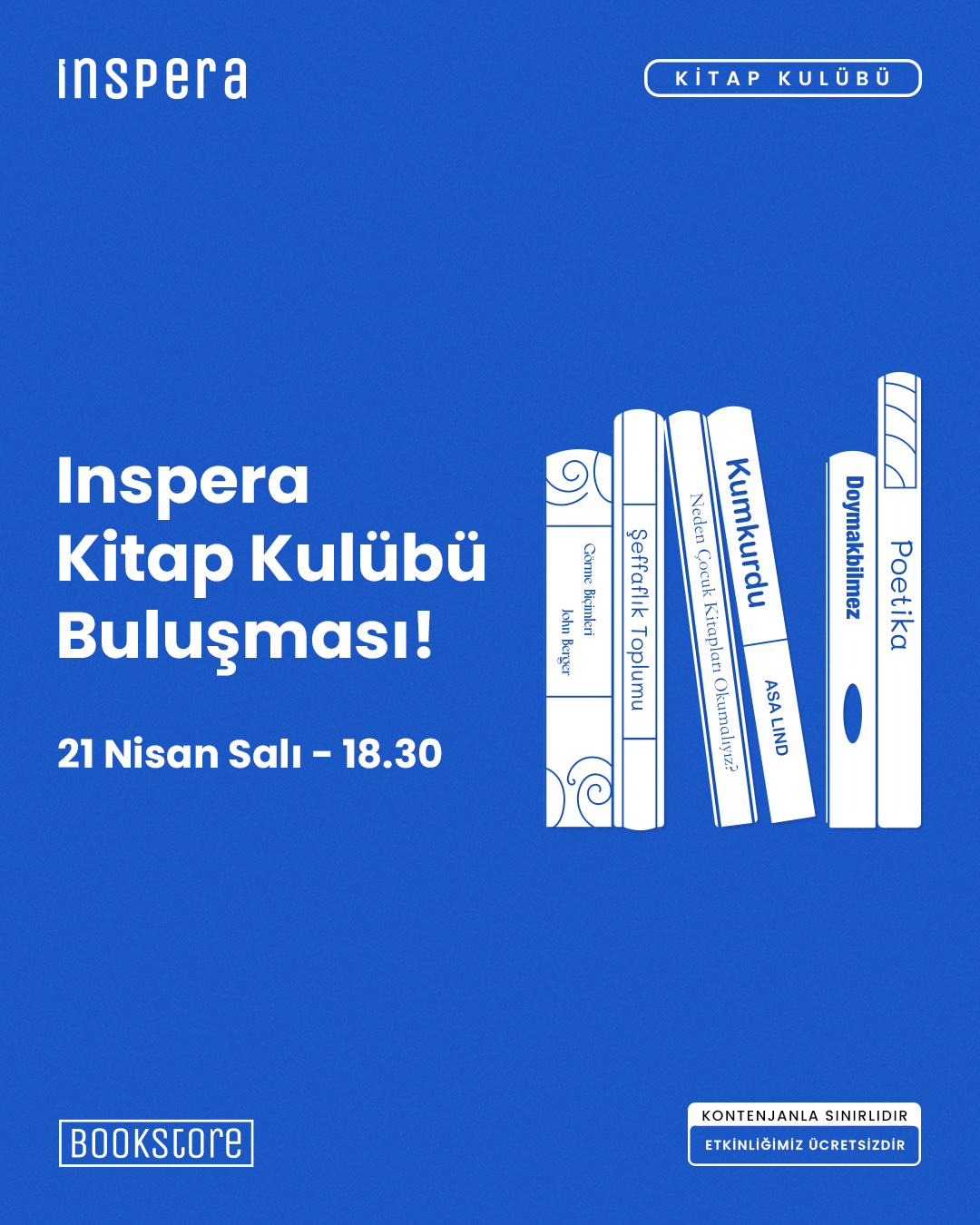 Kitap Kulübü — Rosalie Blum Etkinlik afişi