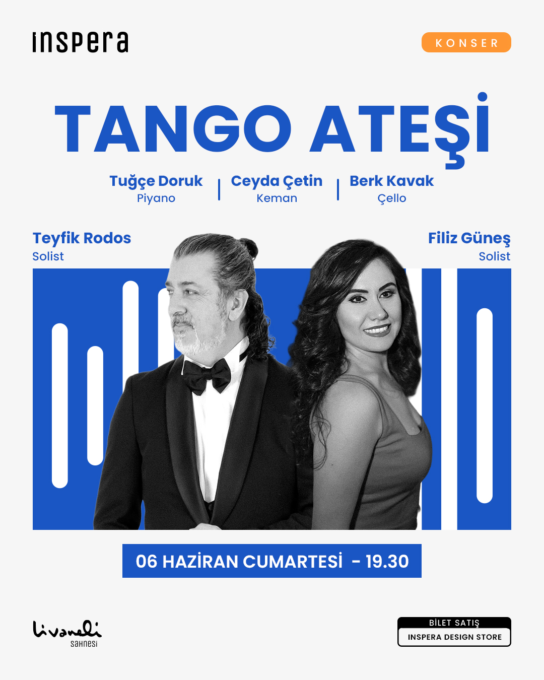 Teyfik Rodos - Tango Ateşi Etkinlik afişi