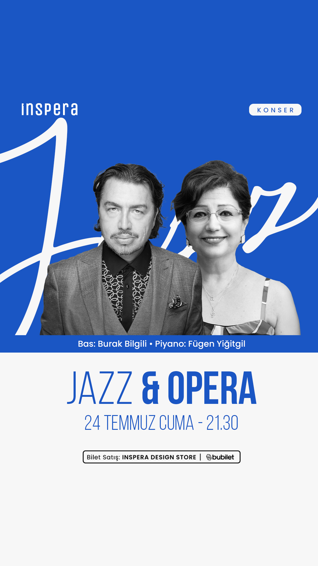 Jazz Opera Night — Inspera Yaz Konserleri