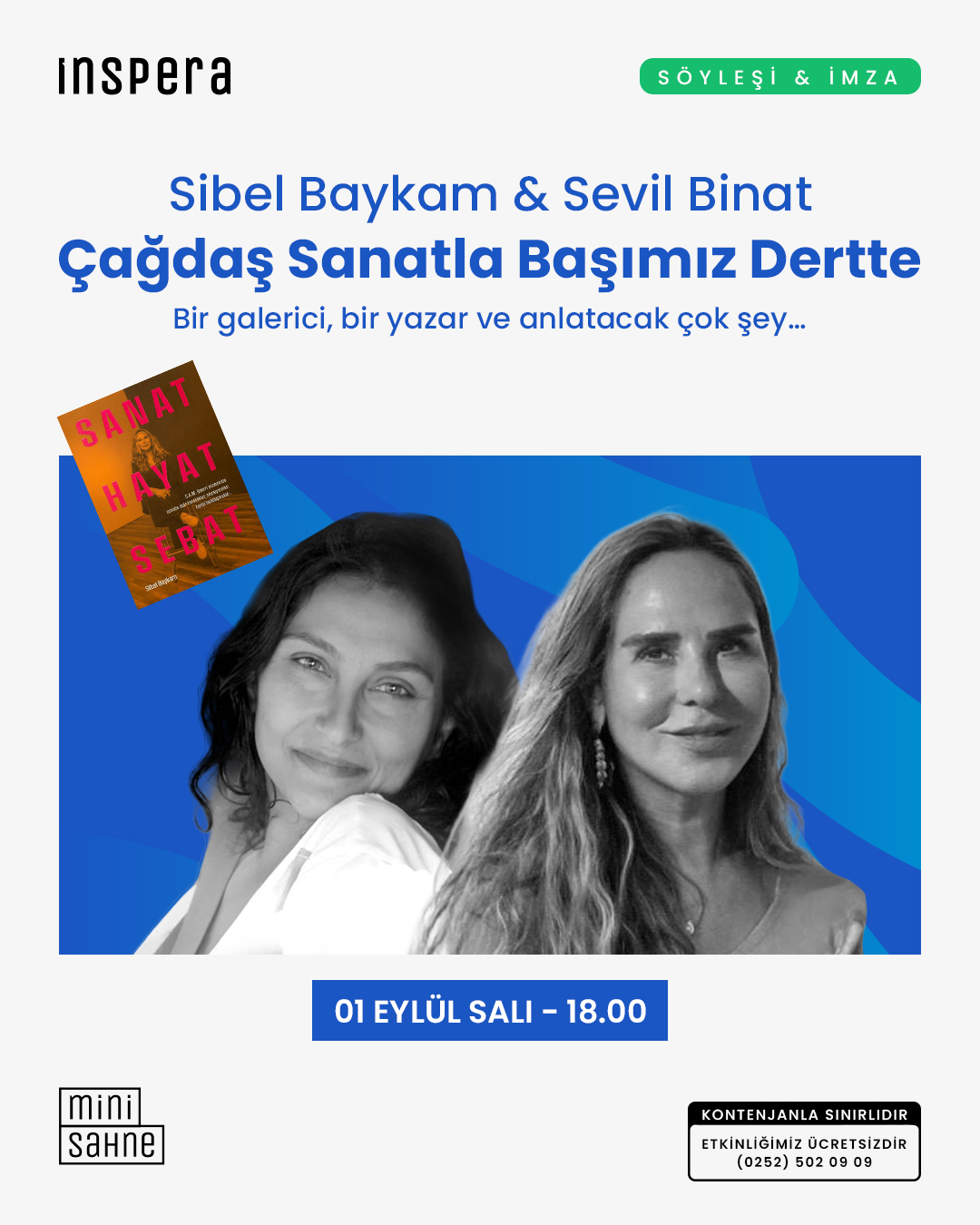 Sibel Baykam & Sevil Binat — Çağdaş Sanatla Başımız Dertte