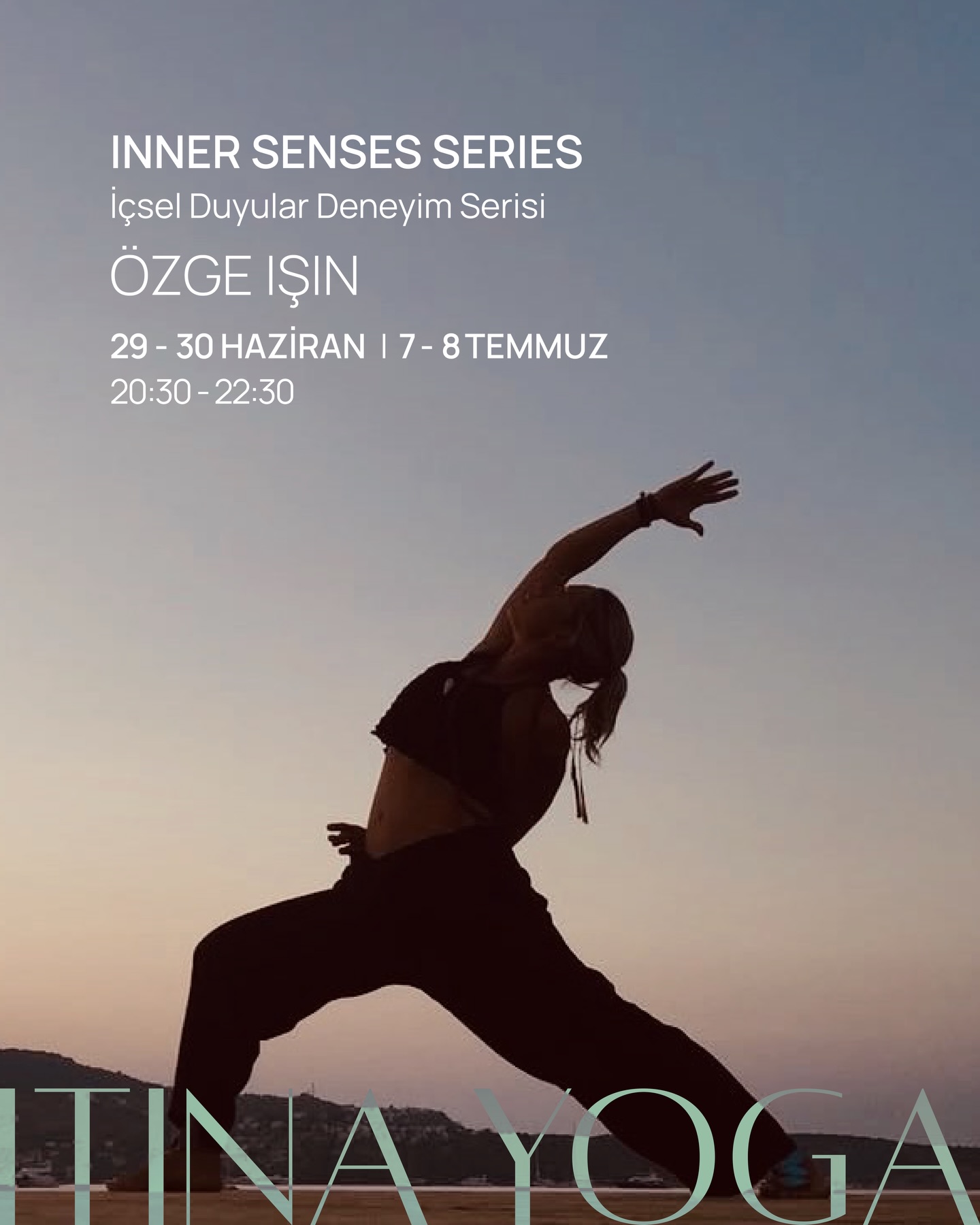 Inner Senses Series: Özge Işın — İtina Yoga Etkinlik afişi