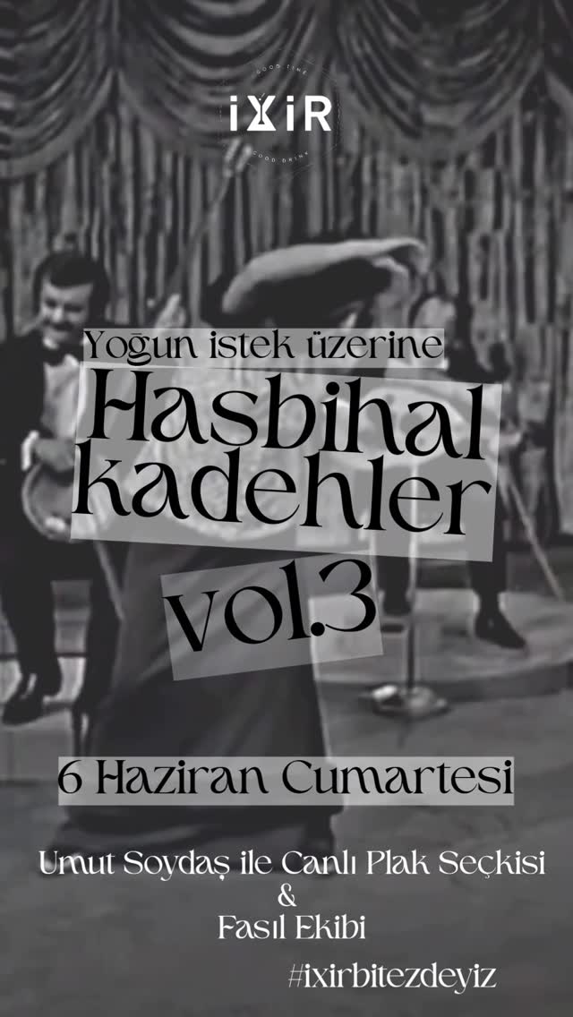 Umut Soydaş — Hasbihal Kadehler Vol.3 Etkinlik afişi